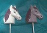 609 Horse Head Chocolate or Hard Candy Lollipop Mold  IMPROVED